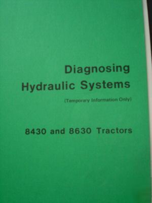 John deere technical service information manual 1970S