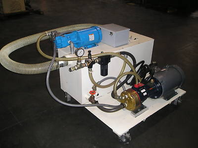 Kitamura hydra cell high pressure coolant pump w/ motor
