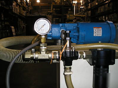 Kitamura hydra cell high pressure coolant pump w/ motor