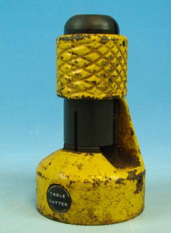 Large impact cable cutter chicago screw company 1 1/8