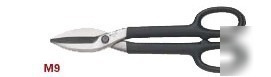 Malco M9 straight cut snips shears metal trim hvac