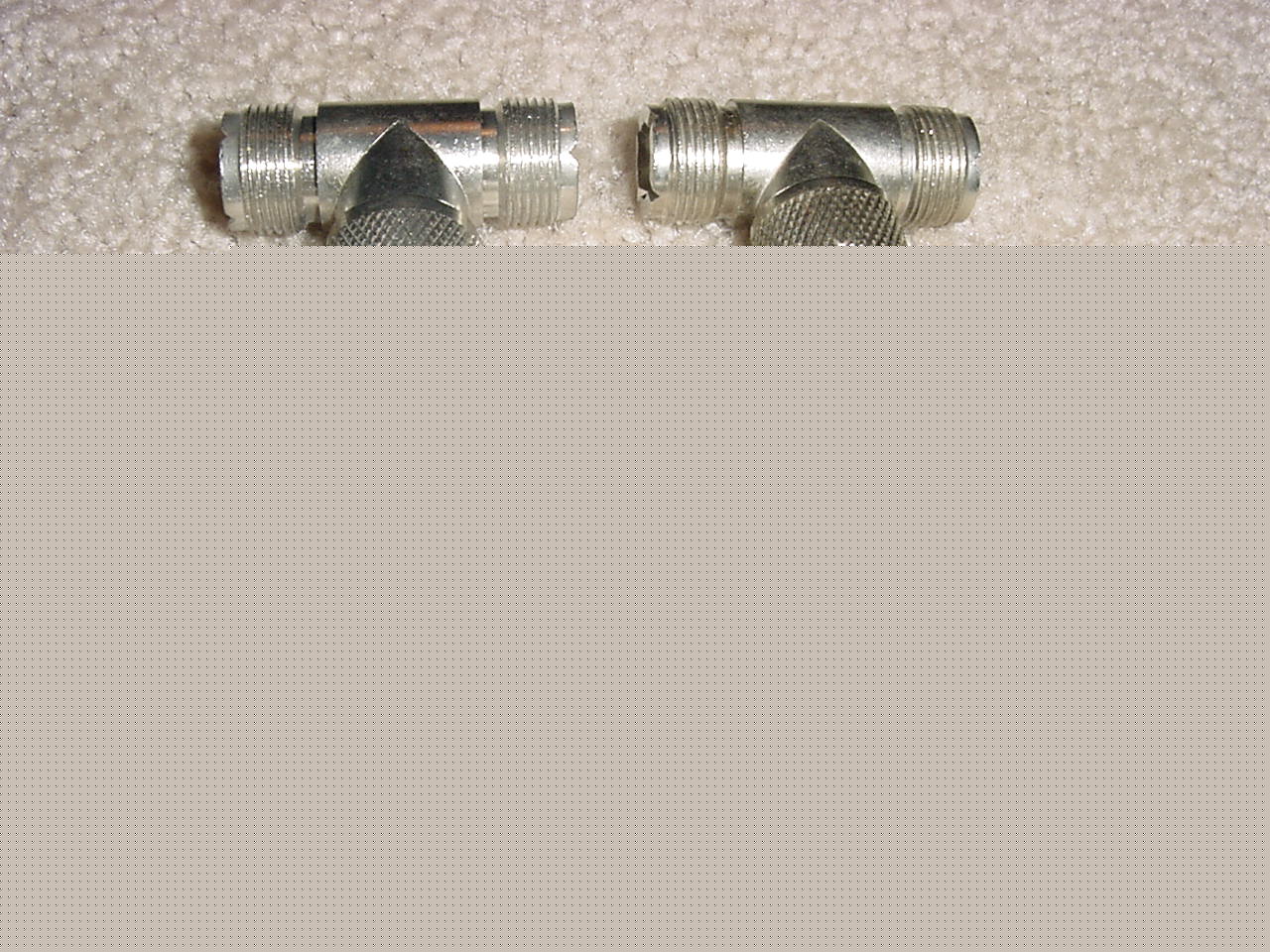 New adapter m-358 M358 uhf t adapter 2-female to male - 