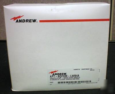 New andrew heliax apt-bdfdm-LWB4A surge arrestor qw * *