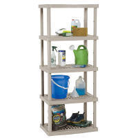 New suncast 5 shelf storage shelves rack organizer 