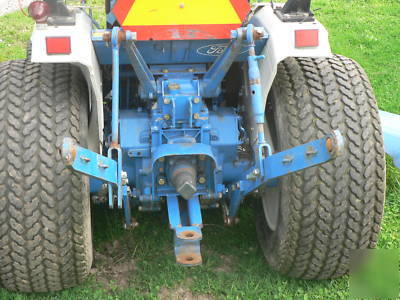 New 4WD ford/ holland 1220 with 60 inch mower deck