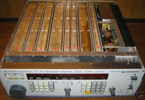 New rohde & schwarz r&s EK070 vlf/hf receiver - as 
