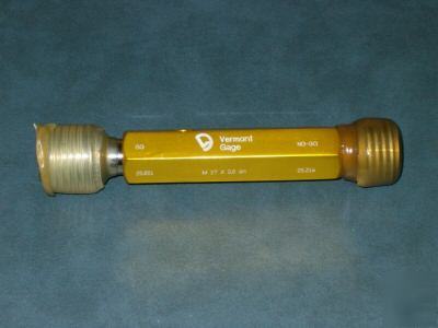 New thread gage, M27-3.00 6H stl go/nogo taperlock assy