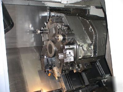 1997 mori seiki zl-15 smc w/live mill and sub spindle