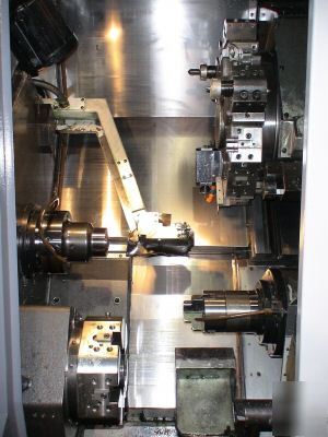 1997 mori seiki zl-15 smc w/live mill and sub spindle