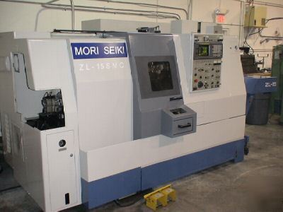 1997 mori seiki zl-15 smc w/live mill and sub spindle