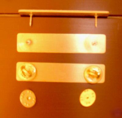 Brass engraved name tags w/free shipping 