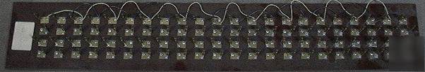 Burn-in clip board for 2-wire components 88 p