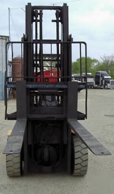 Hyster 8,000#, 8000# pneumatic tired forklift, gas