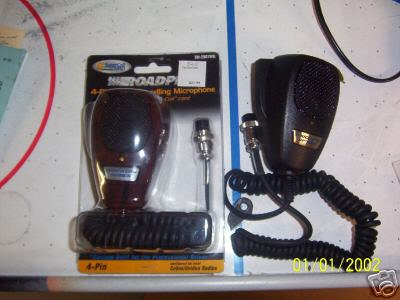 Like new 2 road pro mic 4 pin cobra 1 power 1 noise c