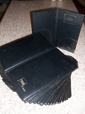 Lot/23 black amex check presentation covers folders$.99