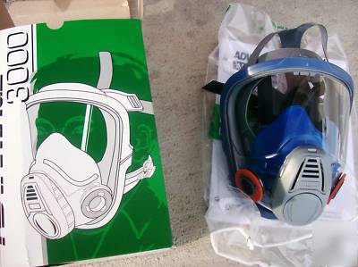 Msa advantage 3200 twin port full facepiece respirators