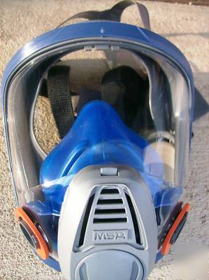 Msa advantage 3200 twin port full facepiece respirators