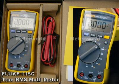 New fluke 115 multimeter dmm w extra smd clip