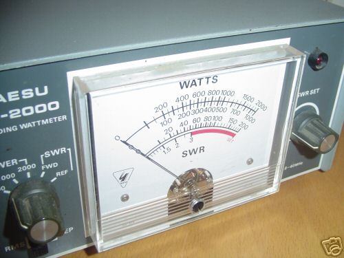 Nice yaesu ys-2000 peak reading wattmeter 