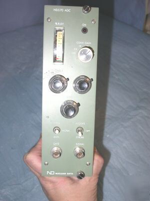 Nuclear data ND570 adc 