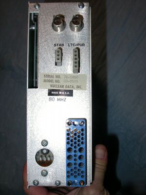 Nuclear data ND570 adc 