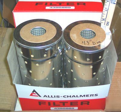 Oil filters 6 pcs allis chalmers 439-5889 wix 51133 nos