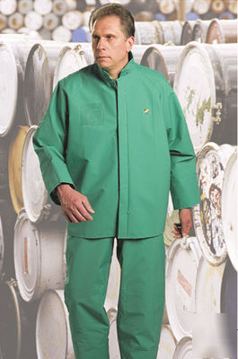 Onguard chemtex small level c chemical jacket with hood