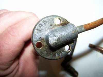 Orig hit miss gas engine fuel check valves steam oiler