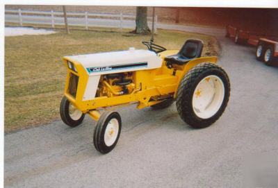 Restored 154 international farmall cub lo boy