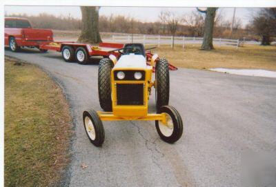 Restored 154 international farmall cub lo boy