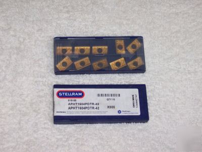 Stellram apht inserts, carbide inserts, apkt,grade X500