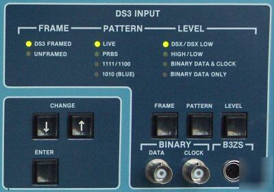 Tautron S5200E-DS3 digital transmission test set - rcvr