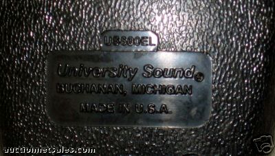 University sound handheld radio mic microphone