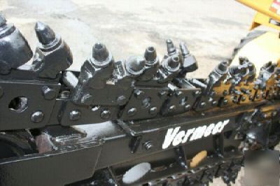 Vermeer v-450 trencher dozer blade john deere diesel