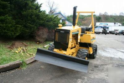 Vermeer v-450 trencher dozer blade john deere diesel