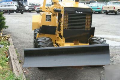 Vermeer v-450 trencher dozer blade john deere diesel