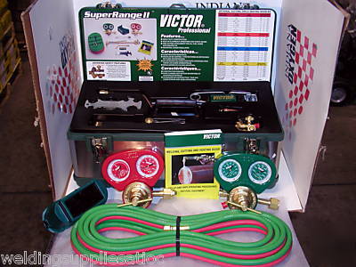 Victor superrange ii welding & cutting kit 0384-0836