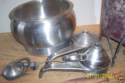 Vintage mccormick deering power washer cream separator