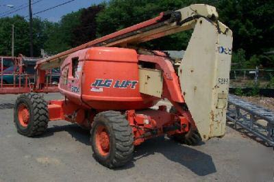 1997 jlg manlift 600A - 66' boom lift - articulating