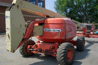 1997 jlg manlift 600A - 66' boom lift - articulating
