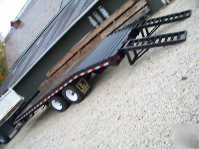 Equipment/construction trailer~rolls rite~gvw 25,000 lb