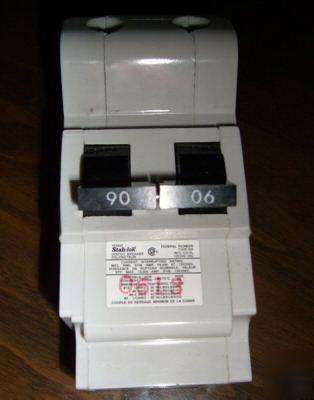 Federal fpe 2 pole 90 amp stab lok circuit breaker 2006