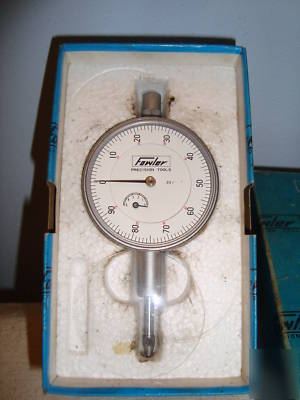 Fowler precision tools micrometer w/box 52-520-105 used