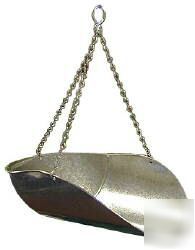 Hanging weigh scale 220 pounds with tray scoop