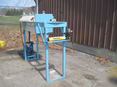 Hilliard corp. star polypress sludge press waste water