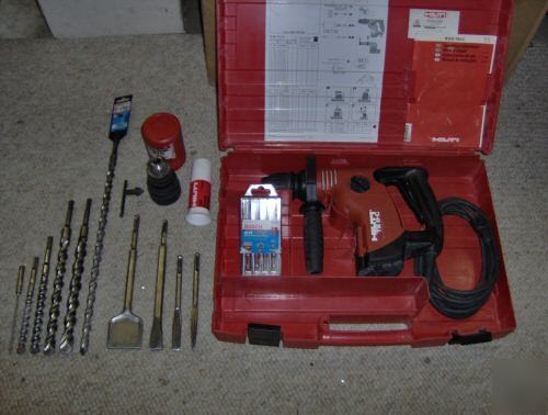 Hilti te 6-c rotary hammer/drill with extra's 