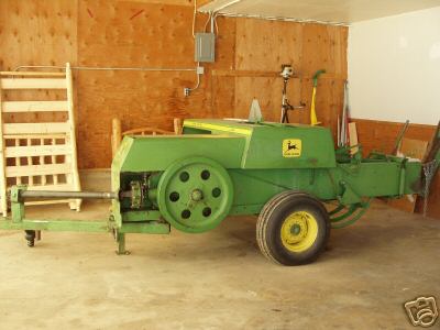 John deere 336 series baler