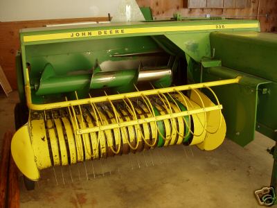 John deere 336 series baler