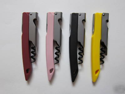 Lot of 4 waiter's corkscrew wine bottle openers