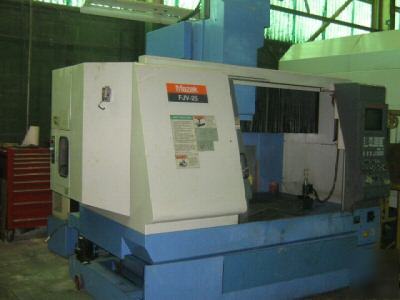 Mazak fjv-25 double column cnc vertical machining cente